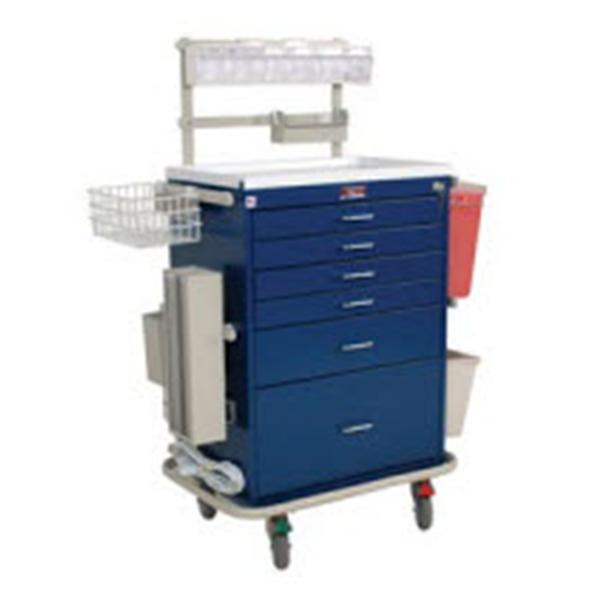 Container Sharps Harloff Bemis Plastic f/ Carts W/ Wr Hldr/Mnt Brckt Each